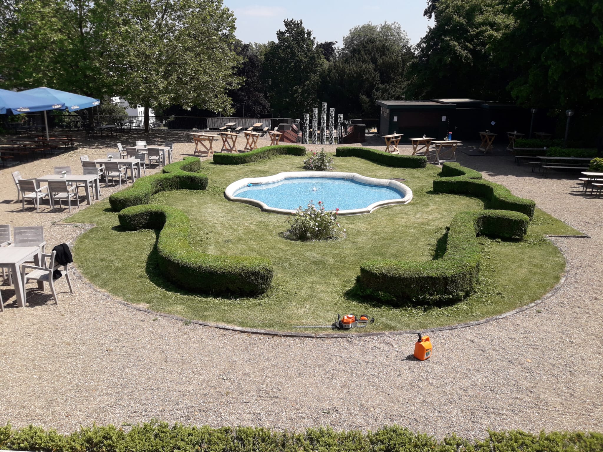Pflege von Außenanlage